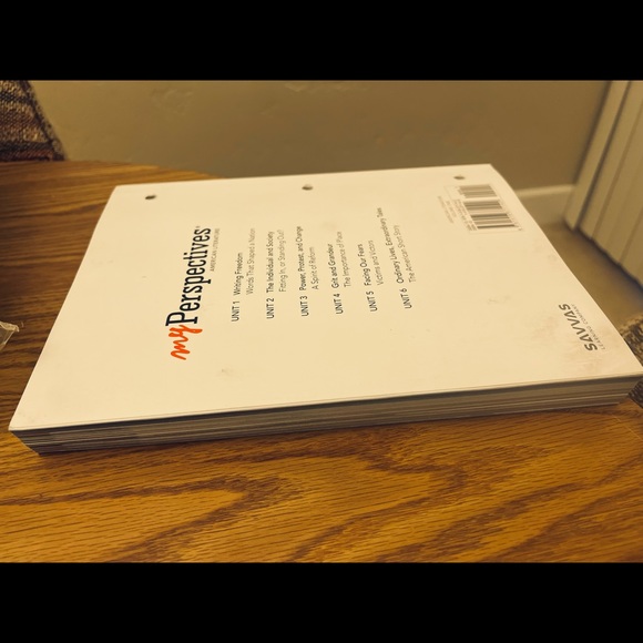 My Perspectives American Literature Volume 1 Textbook - Picture 4 of 4